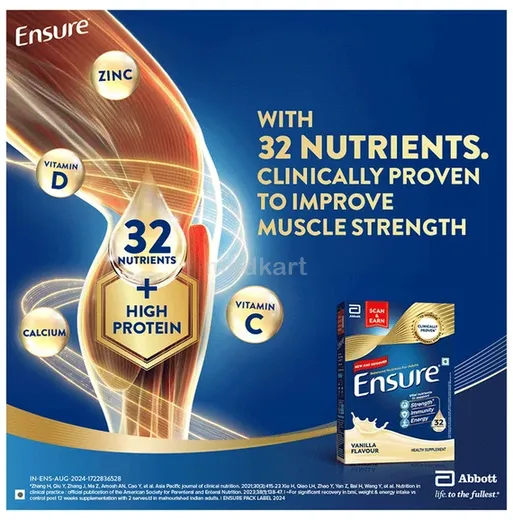 ensure vanilla powder 200 gm